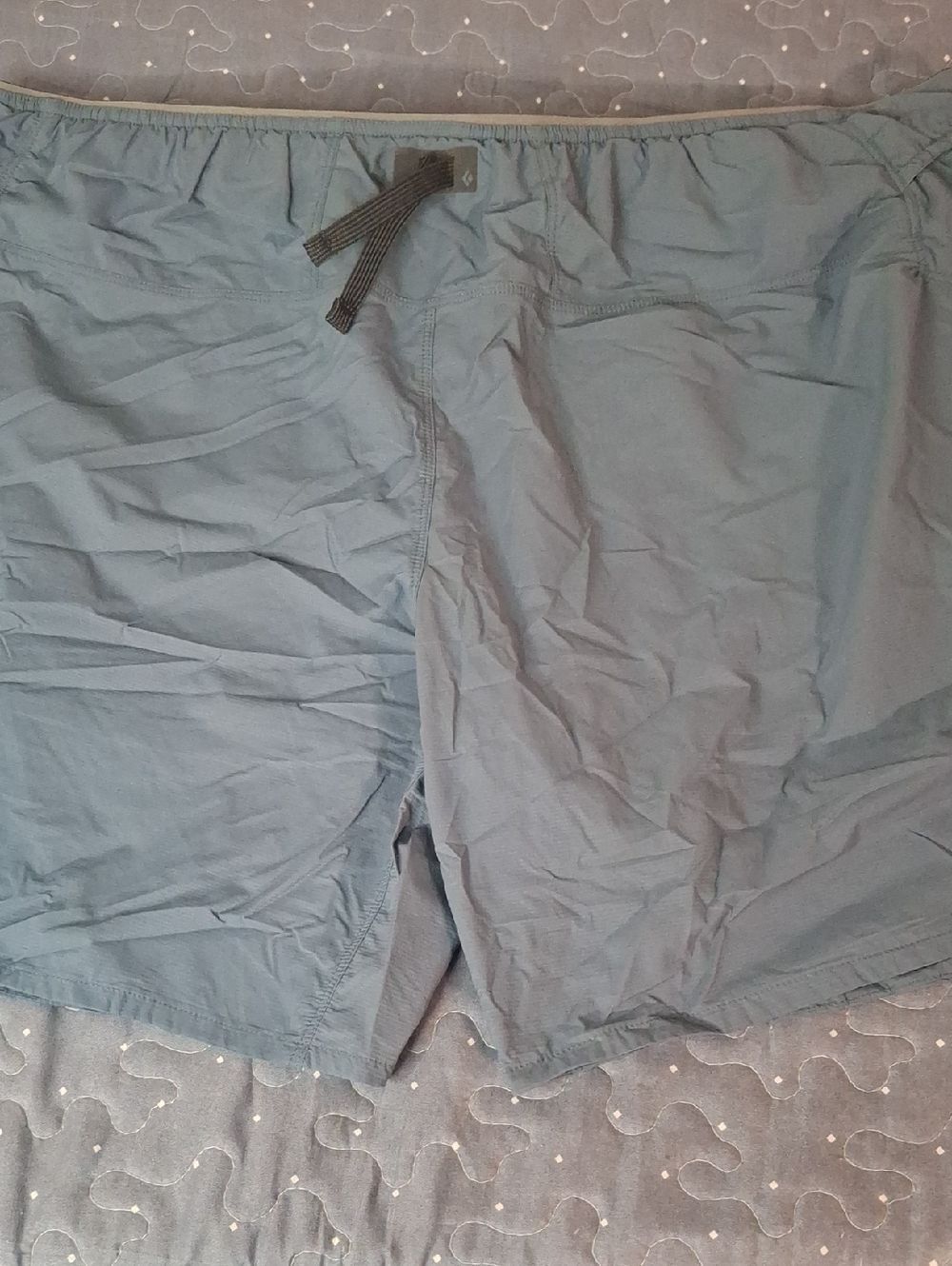 Black Diamond Blue Drawstring Shorts size XL
